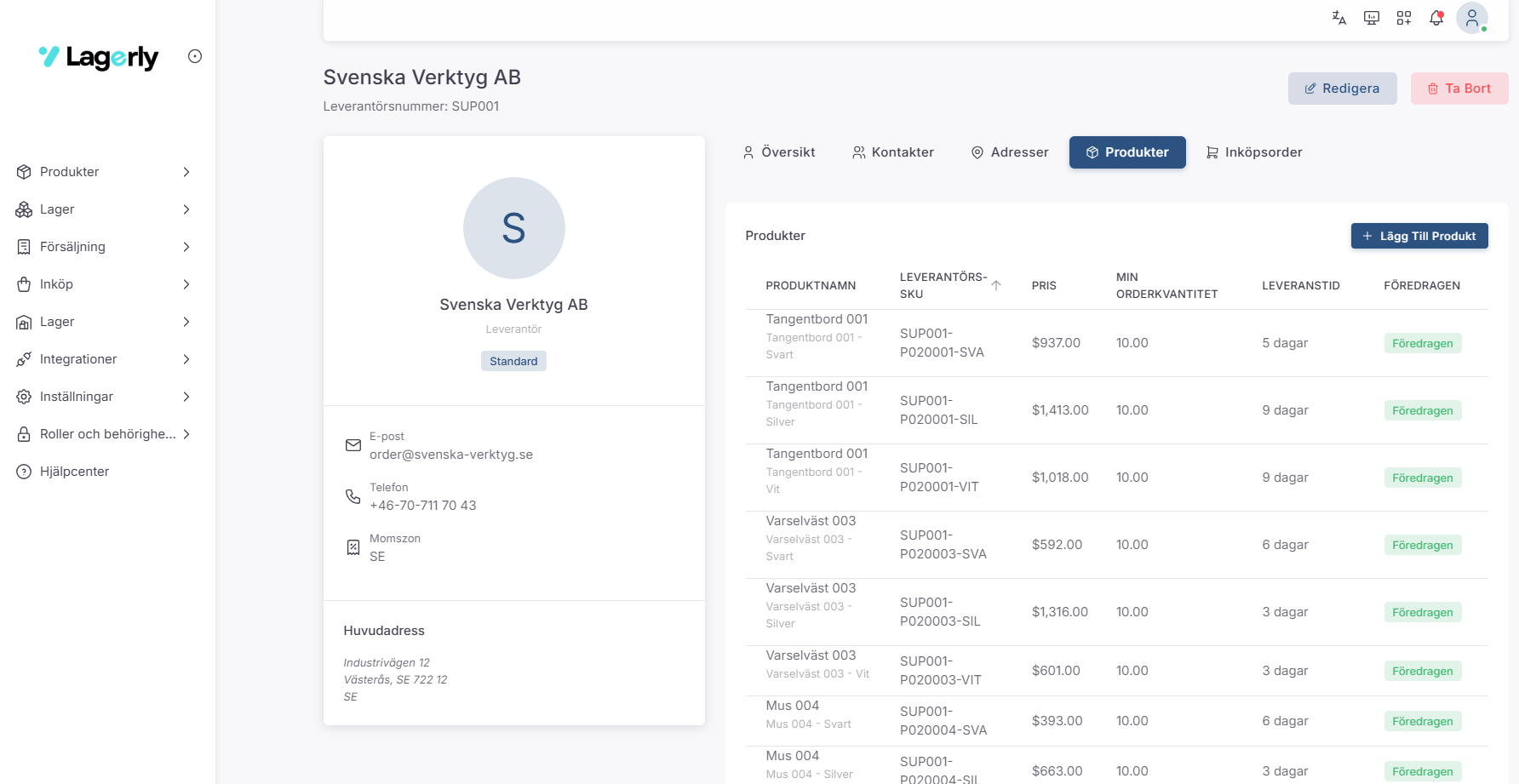 Mobilanpassad lagerdrift